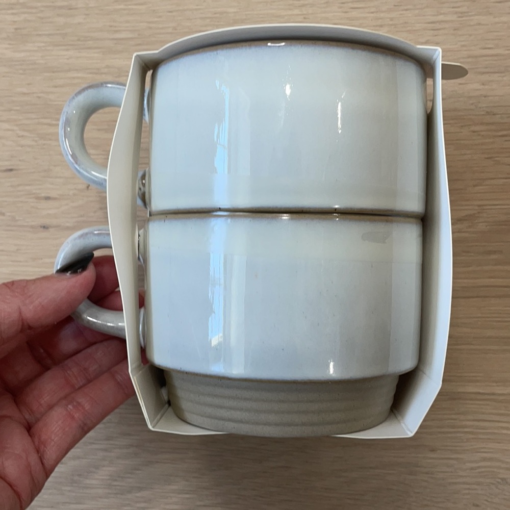 Hearth & Hand Stackable Mugs+Find Beauty+Rest+10oz - Picture 5 of 5
